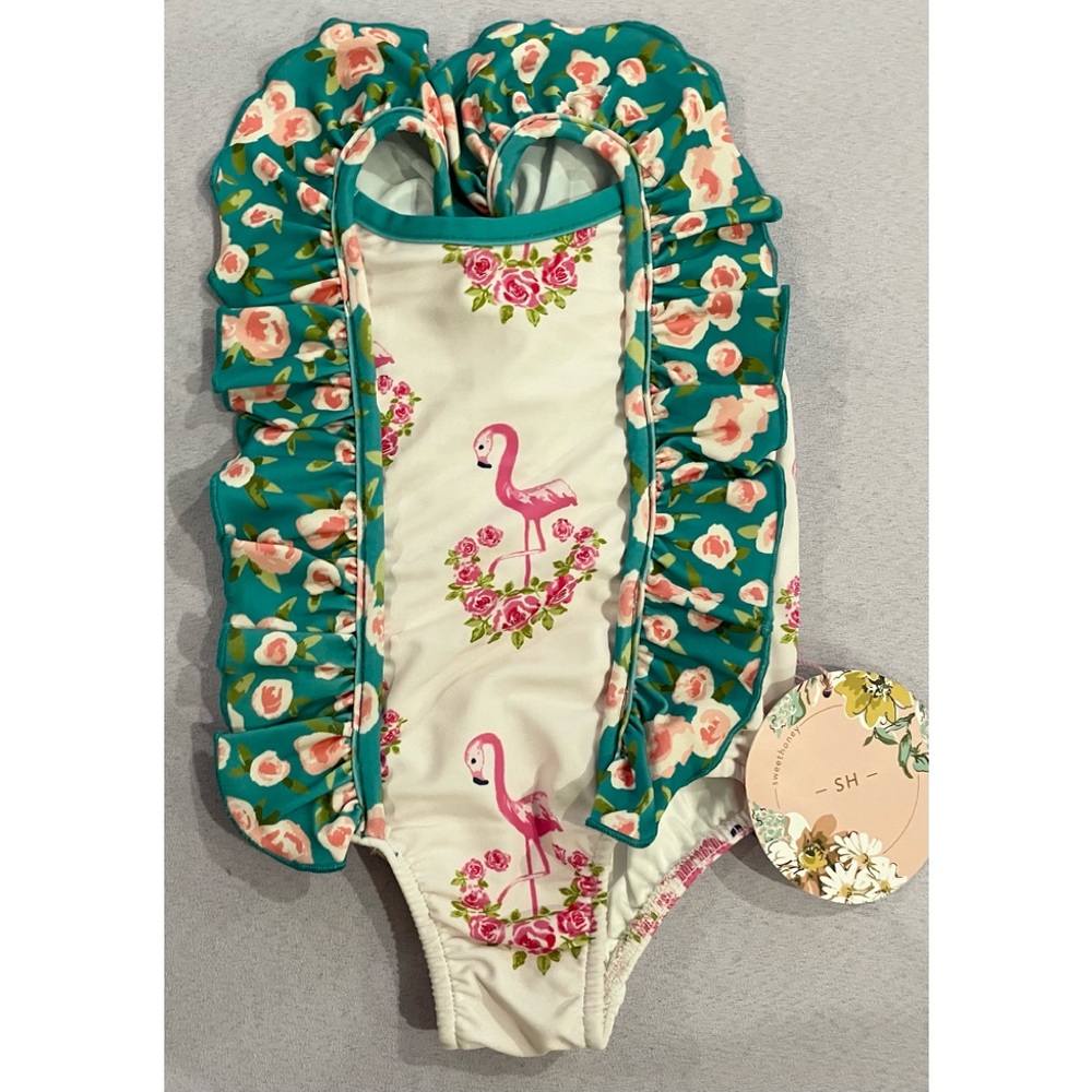 Sweet Honey Flamingo Swimsuit